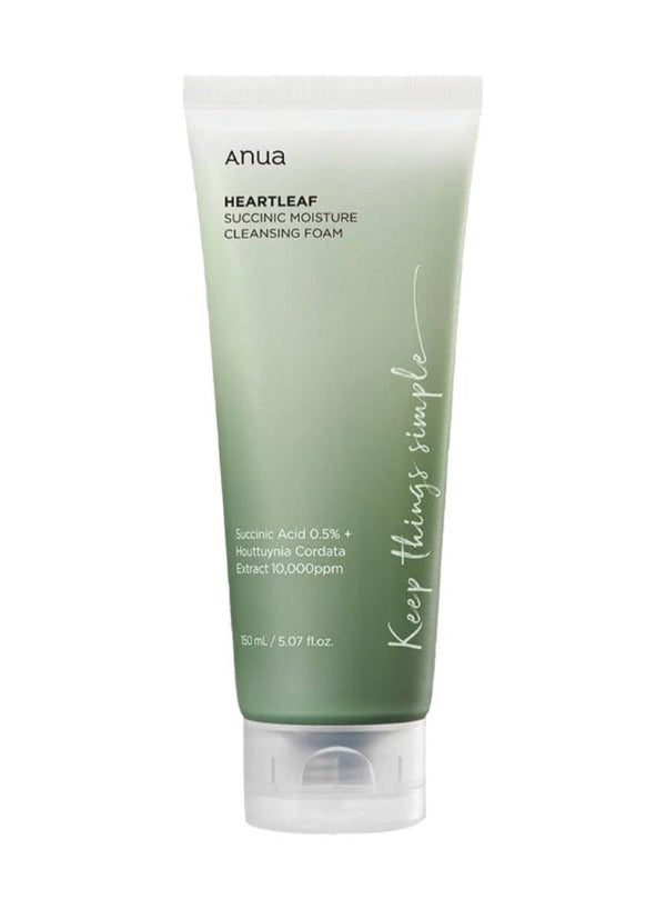 Heartleaf Succinic Moisture Cleansing Foam 150Ml